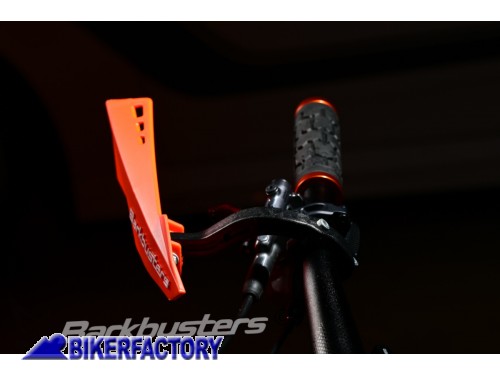 BikerFactory Paramani barkbusters NERO per biciclette Montain Bike e bike downhill enduro e fuoristrada Ultimate MTB 001 BK 1046593