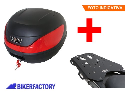 BikerFactory Kit completo bauletto 32 lt e portapacchi specifico KTM 1290 Super Adventure T IN ESAURIMENTO GPT 04 588 20001 B PW M 1049164