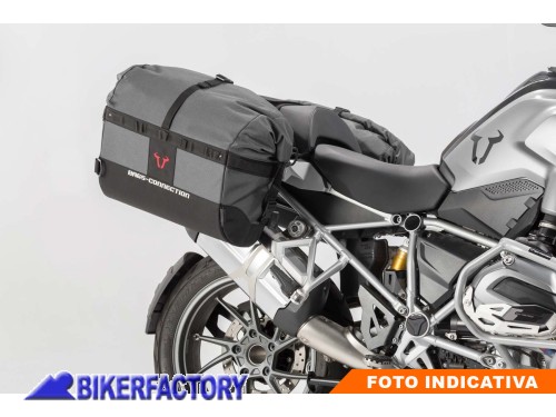 BikerFactory Kit borse laterali SW Motech per moto mod DAKAR completo per YAMAHA MT 09 Tracer 14 18 KFT 06 525 741 1050777