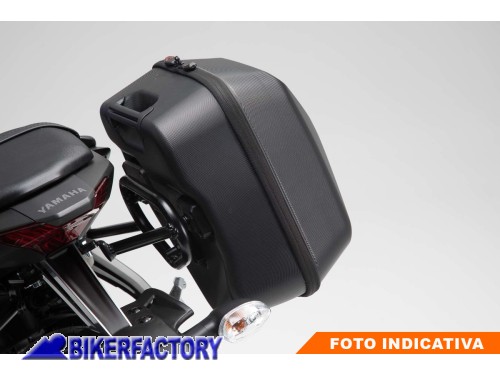 BikerFactory Kit completo borsa laterale DESTRA SW Motech URBAN ABS telaio laterale SLC dx per YAMAHA XJR 1300 IN ESAURIMENTO BC HTA 06 543 30000 B 1050948