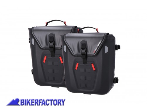 BikerFactory Kit completo borse impermeabili SW Motech SysBag WP M M con telai SLC per KTM 790 Adventure 890 Adventure BC SYS 04 521 31000 B 1047073