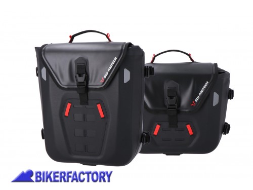 BikerFactory Kit completo borse impermeabili SW Motech SysBag WP M S con telai SLC per Ducati Scrambler Desert Sled Full Throttle Icon Nightshift BC SYS 22 916 31000 B 1050667