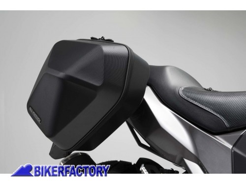 BikerFactory Kit completo borse laterali SW Motech URBAN ABS sx dx telai laterali SLC sx dx per KAWASAKI Versys X 300 ABS IN ESAURIMENTO BC HTA 08 875 30000 B 1038367