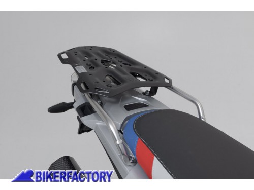 BikerFactory Portapacchi SW MOTECH ADVENTURE RACK per BMW R 1250 GS Adv F900GS Adventure modelli con sella RALLY e portapacchi corto originale BMW in acciaio inossidabile BF24 GPT 07 904 19100 B 1045944