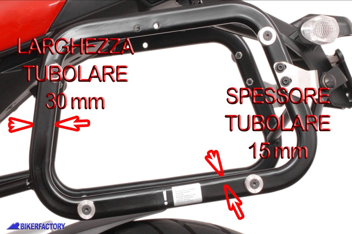 TELAI portavaligie aggancio sgancio rapido EVO YAMAHA XT660R e XT660X  KFT.06.282.200