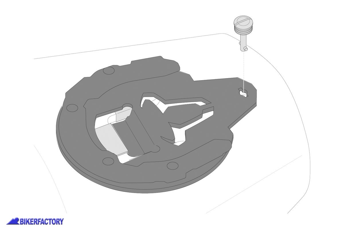 Adattatore aggancio borse serbatoio Quick Lock PRO TANKRING su