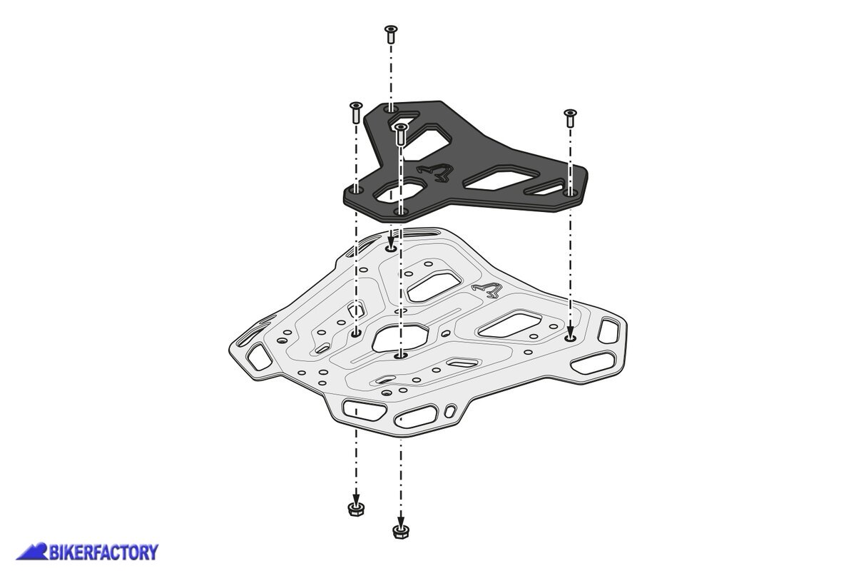 SW Motech, KFT.19.806.60100/B, kit completo borse laterali AERO