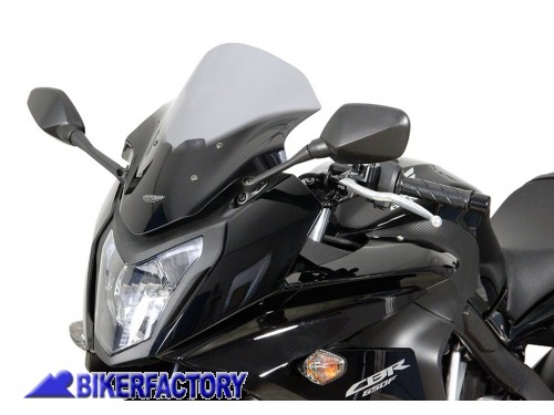 BikerFactory Cupolino parabrezza screen MRA mod Touring x HONDA CBR 650 F 14 18 alt 38 cm TRASPARENTE MR01 344 0378 00 1043077