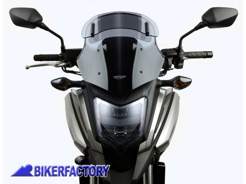BikerFactory Cupolino parabrezza screen MRA mod Vario Touring VT x HONDA NC 750 X XA XD 16 20 alt 36 cm FUME MR01 342 72800 01 1047411
