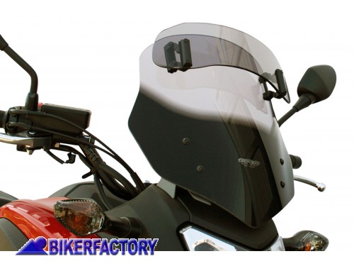 BikerFactory Cupolino parabrezza screen MRA mod Vario Touring x HONDA NC 700 X NC 750 X alt 36 cm FUME MR01 342 72122 01 1043777