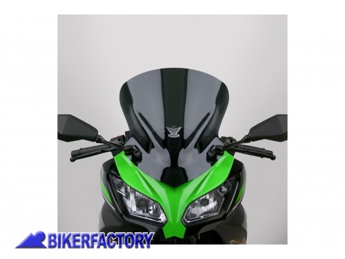 BikerFactory Cupolino parabrezza screen National Cycle VStream SPORT per Kawasaki Ninja 300 13 17 Alt 43 5 cm Larg 35 5 cm ca Ex fiera o dimostrazione N20108 DE 1047841