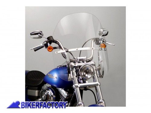 BikerFactory Cupolino parabrezza screen SwitchBlade 2 UP National cycle x Harley Davidson Alt 66 0 cm Larg 57 4 cm ca N21131 1002738