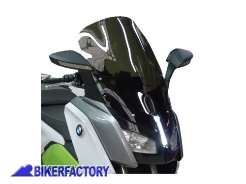 BikerFactory Cupolino parabrezza screen alta protezione TRASPARENTE x BMW C 650 Evolution 15 20 h 63 cm SE07 BB099HPIN 1039024