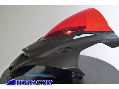 BikerFactory Cupolino parabrezza screen doppia curvatura x KAWASAKI ZX 10 R Ninja 16 17 h 43 5 cm 1036799