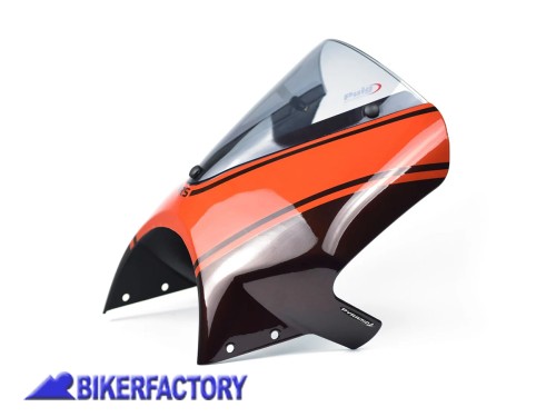 BikerFactory PYRAMID kit cupolino Fly Screen Marrone metallizzato Arancione metallizzato Candytone Brown Candytone Orange Kawasaki Z 900 RS PY08 23500E 1050210