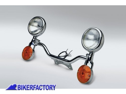 BikerFactory Barra Luci Cromata ultimo in stock N928 1004012