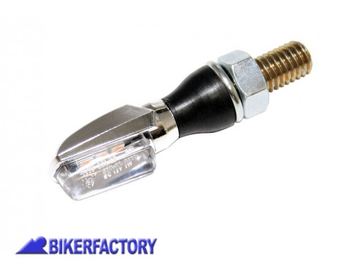 BikerFactory Frecce dx sx a LED mod SPARK col cromo Prodotto generico non specifico per questo modello di moto SOLO DUE COPPIE DISPONIBILI PW 00 204 005 1037915