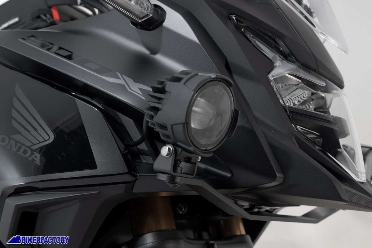 Faretti moto LED EVO HIGH BEAM (profondità) SW Motech colore nero