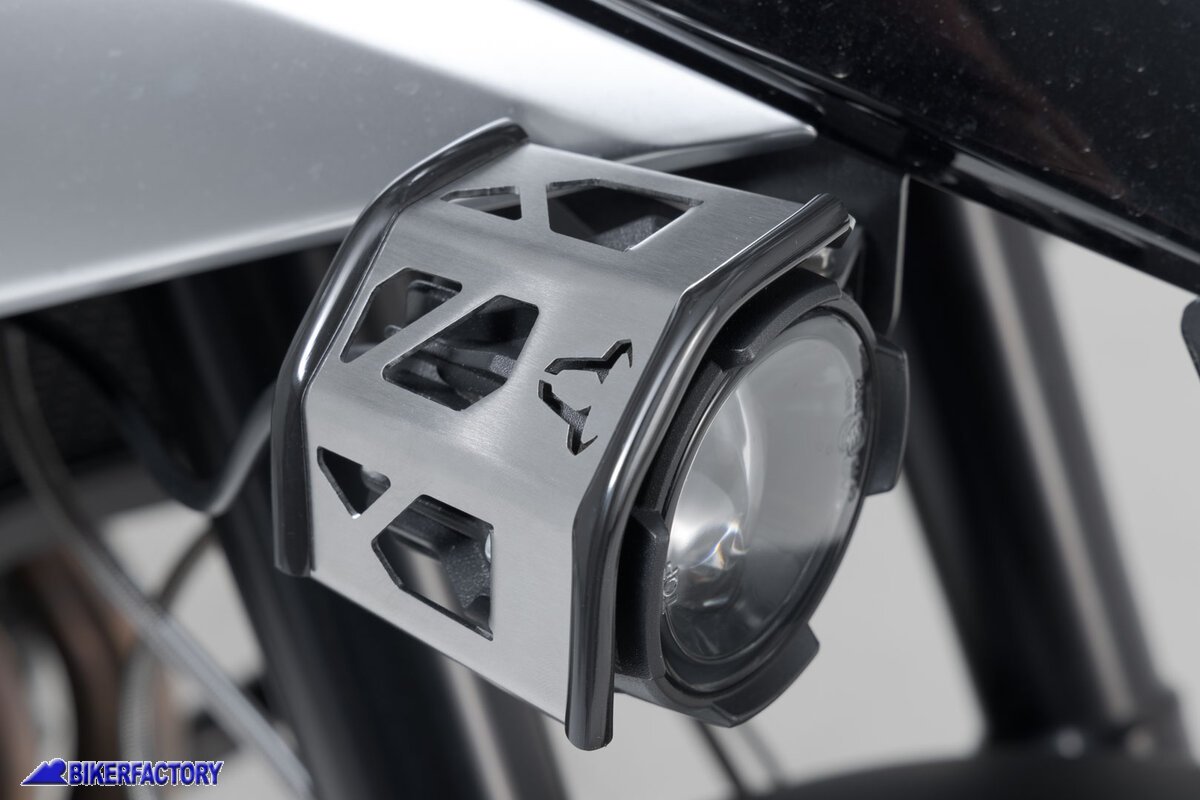 Faretti moto LED EVO HIGH BEAM (profondità) SW Motech colore nero