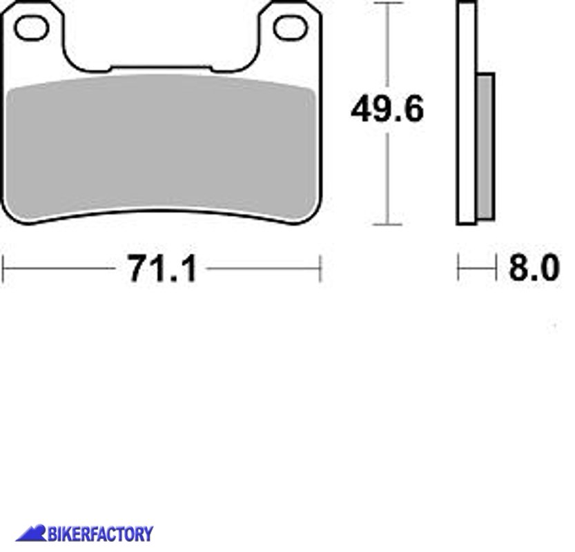 Pastiglie Freno Anteriore Braking Semi Metalliche - Adesso 28% di