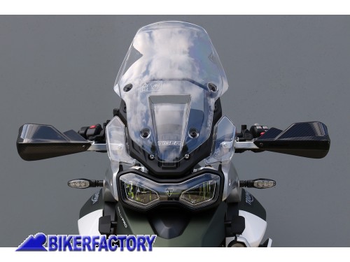 BikerFactory Paramani BARKBUSTERS CARBON BHG 083 00 2 punti di aggancio per TRIUMPH Tiger 850 Sport 21in poi Tiger 900 GT Tiger 900 Rally BHG 083 00 CARB 1044160