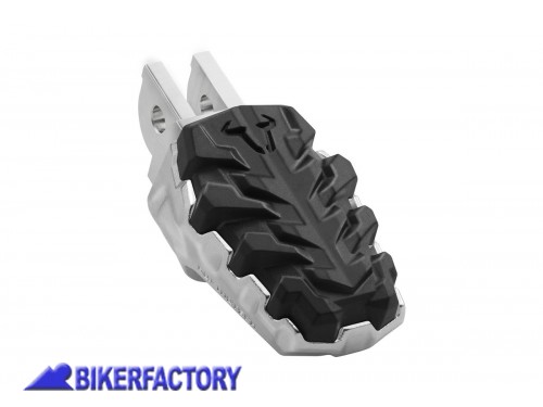 BikerFactory Kit pedane maggiorate regolabili EVO SW Motech x KAWASAKI KLE500 KLR 650 e BMW S1000XR FRS 08 112 10201 1036464