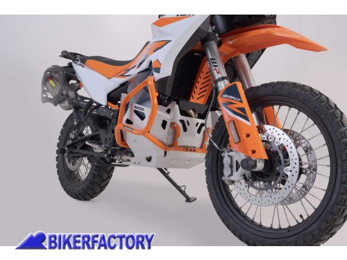 BikerFactory Paracoppa paramotore protezione sottoscocca SW Motech in alluminio ARGENTO per KTM 790 890 Adventure R MSS 04 521 10002 S 1050137