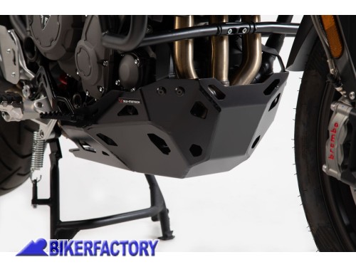 BikerFactory Paracoppa paramotore protezione sottoscocca SW Motech in alluminio per Tiger 900 Tiger 900 GT MSS 11 953 10002 B 1050473