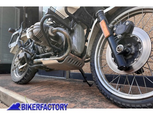 BikerFactory Paracoppa protezione sottoscocca Bikerfactory in alluminio X BMW R80 GS R100 GS e PD 1988 95 BKF 07 9029 1050211