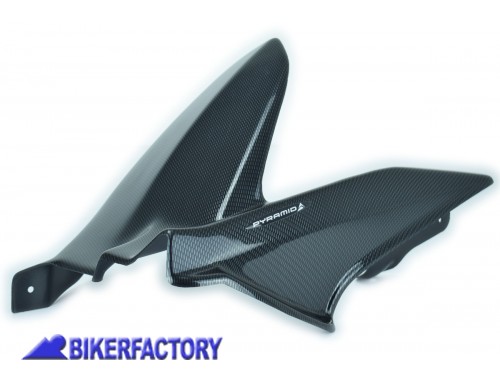 BikerFactory Parafango posteriore PYRAMID colore Carbon Look finto carbonio x HONDA CB 1000 R PY01 071001X 1019111