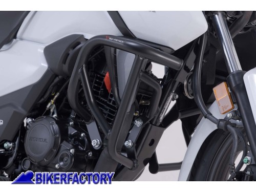 BikerFactory Protezione motore carena paracilindri tubolare SW Motech x Honda CB125F 20 in poi SBL 01 041 10000 B 1050477
