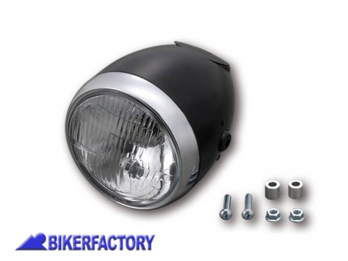 BikerFactory Faro anteriore rotondo DAYTONA VINTAGE %C3%98 146 mm NERO con alloggiamento per tachimetro contagiri Velona Prodotto generico non specifico per questo modello di moto SOLO UNO DISPONIBILE PW 00 223 040 1047524