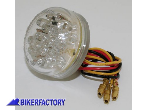 BikerFactory Faro posteriore a LED modello DISC Prodotto generico non specifico per questo modello di moto PW 00 255 080 1027281
