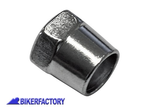 BikerFactory Dado 14 mm CROMATO per regolazione specchietto retrovisore con filettatura M10 x 1 25 destra Solo 3 disponibili PW 00 304 051 1051076